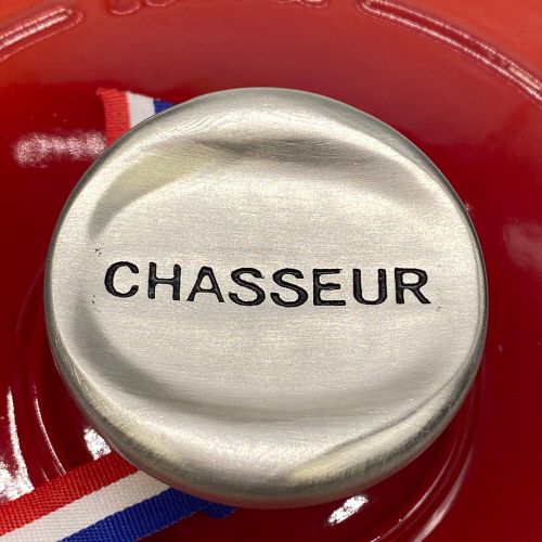 CHASSEUR (シャスール) ライスココット レッド 未使用品