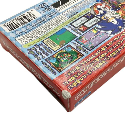 GAME BOY ADVANCE用ソフト ソニック ピンボール パーティー