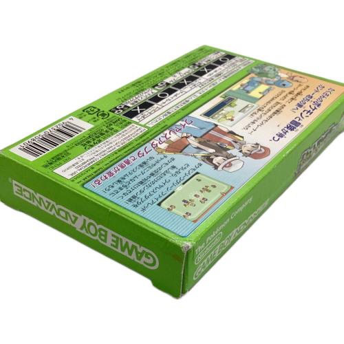 GAME BOY ADVANCE用ソフト ポケットモンスター リーフグリーン