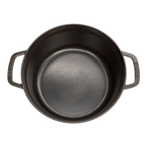 Staub (ストウブ) ピコ・ココット・ラウンド SIZE 24cm ブラック 24cm