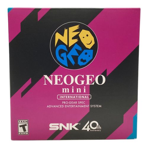 NEOGEO mini INTERNATIONAL