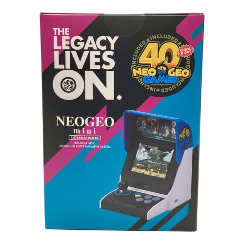 NEOGEO mini INTERNATIONAL