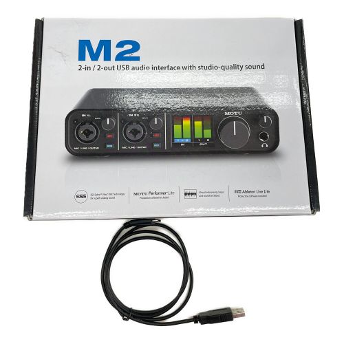 MOTU (モツ) オーディオインターフェース M2