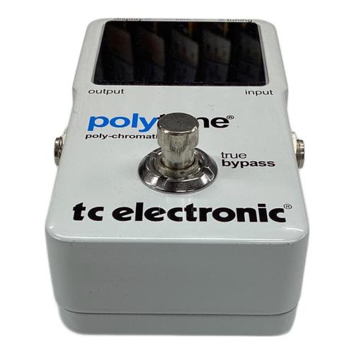 t.c.electronic (ＴＣエレクトロニック) ポリクロマチックチューナー トゥルーバイパス polytune タイ製 動作確認済み
