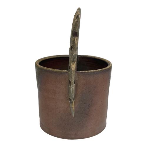 花器 備前焼 越前陶杉窯 中村豊 作