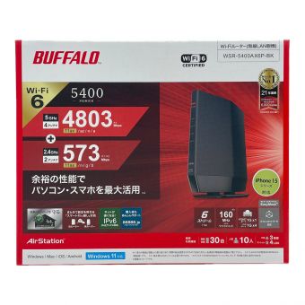 BUFFALO (バッファロー) ルーター WSR-5400AX6P