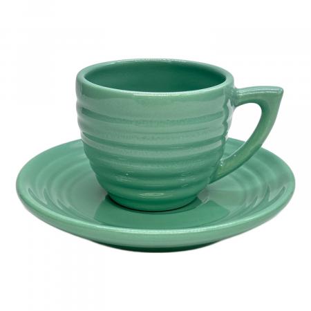 BAUER POTTERY（バウアーポッタリー）シャーベットカップ　3点セット BAUER POTTERY (バウアーポッタリー) カップ&ソーサー 未使用品