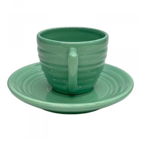 BAUER POTTERY（バウアーポッタリー）シャーベットカップ　3点セット BAUER POTTERY (バウアーポッタリー) カップ&ソーサー 未使用品