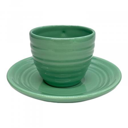 BAUER POTTERY (バウアーポッタリー) カップ&ソーサー 未使用品