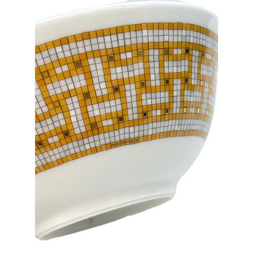 HERMES (エルメス) ライスボウル モザイク24 ゴールド USED