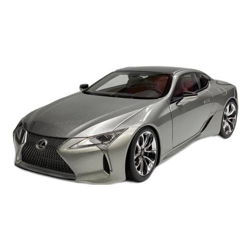 コンポジットダイキャストモデル 1/18 Lexus LC500 チタニウム・シルバー