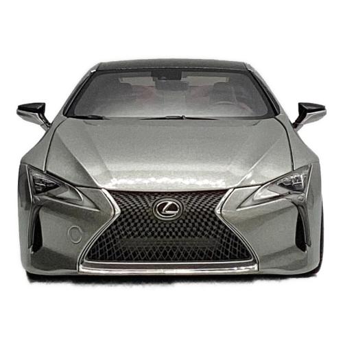 コンポジットダイキャストモデル 1/18 Lexus LC500 チタニウム・シルバー