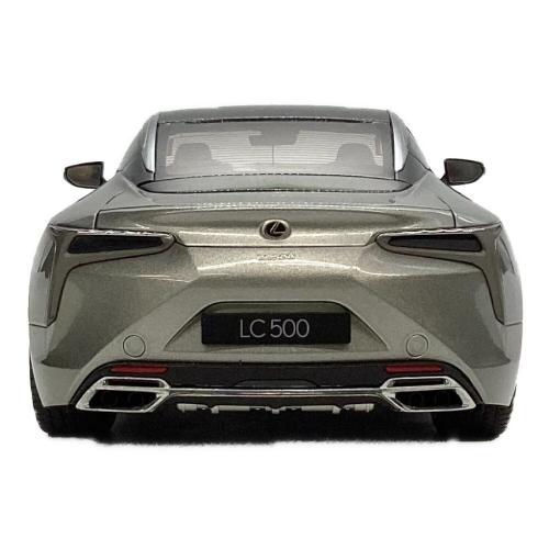 コンポジットダイキャストモデル 1/18 Lexus LC500 チタニウム・シルバー