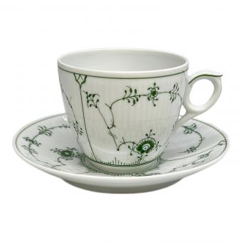 ROYAL COPENHAGEN (ロイヤル・コペンハーゲン) コーヒーカップ&ソーサー グリーンフルーテッド