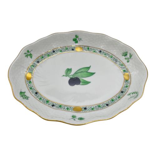 Herend (ヘレンド) オーバルディッシュ アピシウスのハーブ