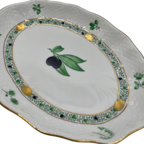 Herend (ヘレンド) オーバルディッシュ アピシウスのハーブ