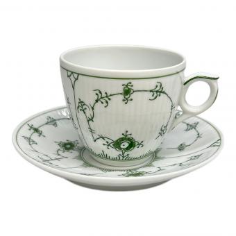 ROYAL COPENHAGEN (ロイヤル・コペンハーゲン) コーヒーカップ&ソーサー グリーンフルーテッド