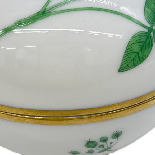 Herend (ヘレンド) ボンボニエール ハーブガーデン マルボンボン薔薇 USED