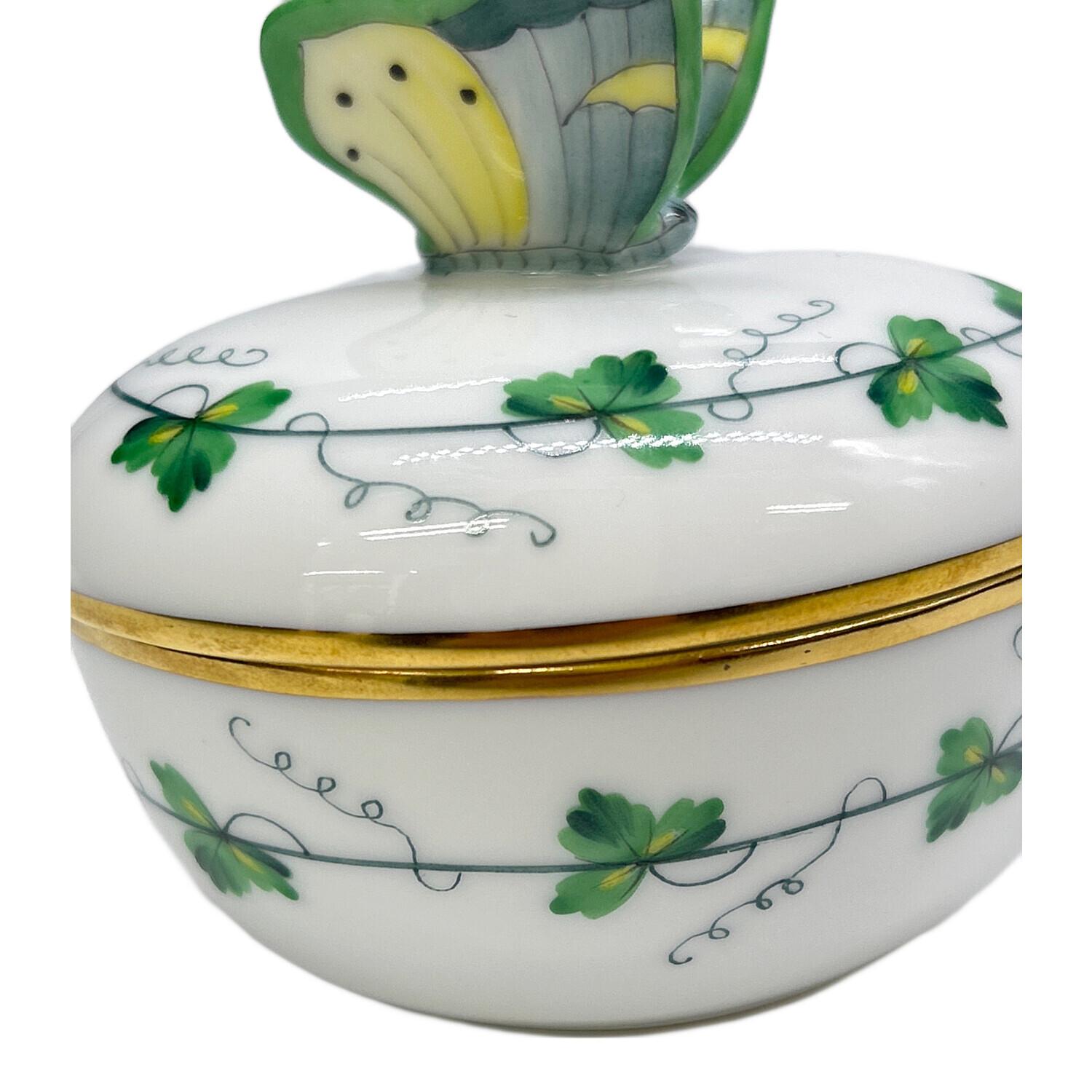 ばぶたん07美品 ヘレンド ファンタジー シリーズ ボンボニエール