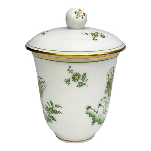 RICHARD GINORI (リチャードジノリ) 蓋付カップ グリーンコック USED