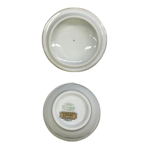 RICHARD GINORI (リチャードジノリ) 蓋付カップ グリーンコック USED