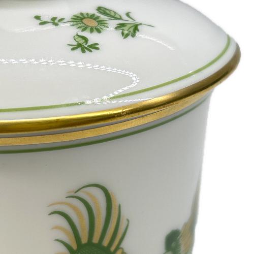 RICHARD GINORI (リチャードジノリ) 蓋付カップ グリーンコック USED