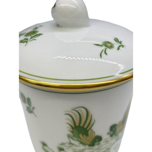 RICHARD GINORI (リチャードジノリ) 蓋付カップ グリーンコック USED