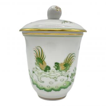 RICHARD GINORI (リチャードジノリ) 蓋付カップ グリーンコック