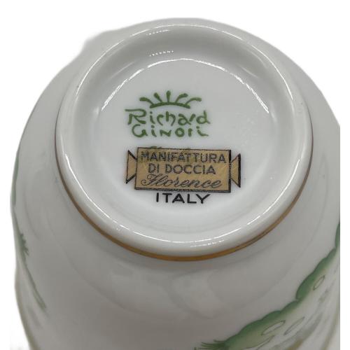 リチャードジノリ　グリーンコック　フルーツソーサー RichardGinori リチャードジノリ グリーン コック カップ