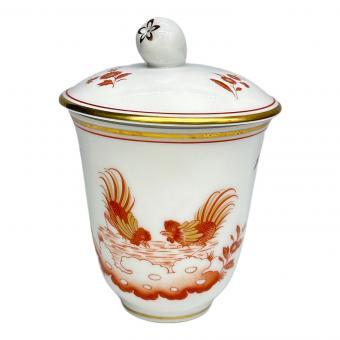 RICHARD GINORI (リチャードジノリ) 蓋付カップ レッドコック USED