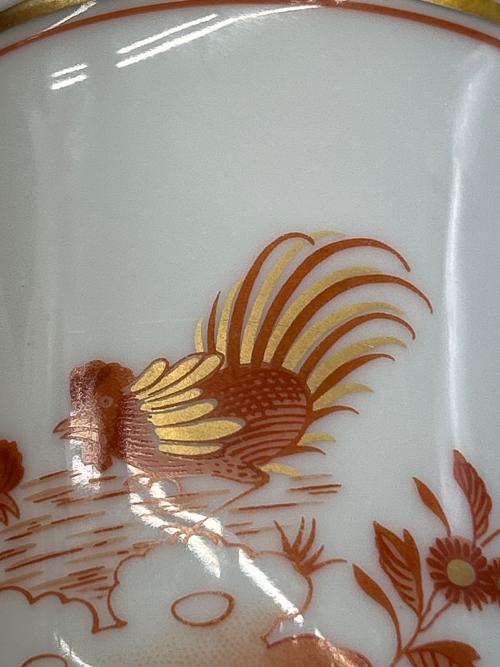 RICHARD GINORI (リチャードジノリ) 蓋付カップ レッドコック USED