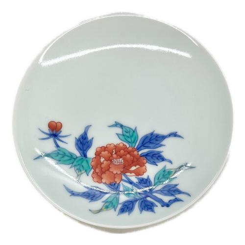 カップ&ソーサー 色鍋島 錦花絵紅茶碗 2P 今泉今右衛門作