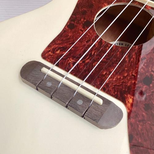 エレキウクレレ FE-U01 Fullerton Jazzmaster Uke Olympic White