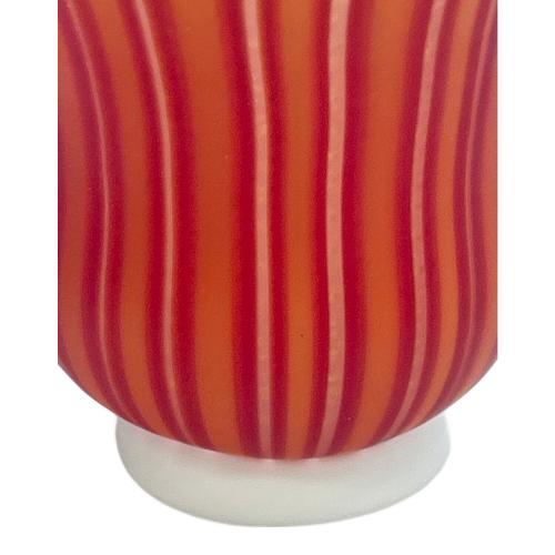 盃 ヴェニス 手吹 藤田喬平作 赤