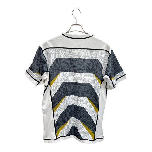 Canterbury (カンタベリー) ゲームシャツ メンズ SIZE L ホワイト RG32777 JAPAN EMERGINGBROSSOMS（エマージングブロッサムズ ジャージ 日本代表リーグワン）