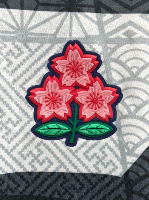 Canterbury (カンタベリー) ゲームシャツ メンズ SIZE L ホワイト RG32777 JAPAN EMERGINGBROSSOMS（エマージングブロッサムズ ジャージ 日本代表リーグワン）