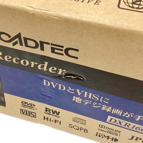 地上デジタルチューナー内蔵ビデオ一体型DVDレコーダー DXR160V
