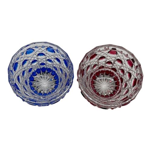 WAKO (ワコー) 懐石杯揃 龍目色被クリスタル