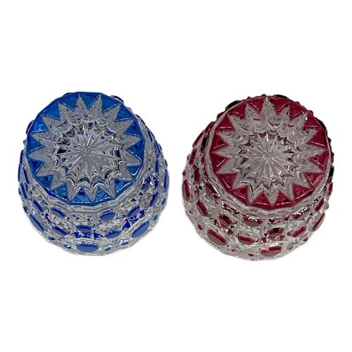 WAKO (ワコー) 懐石杯揃 龍目色被クリスタル