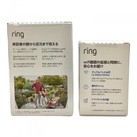 Battery Doorbell Plus + Ring Chime Pro + フェイスプレート スムース
