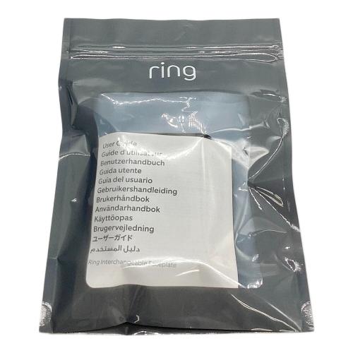 Battery Doorbell Plus + Ring Chime Pro + フェイスプレート スムースブラック セット