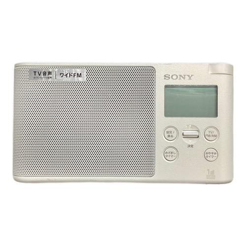 ワンセグTV音声対応ポータブルラジオ XDR-56TV