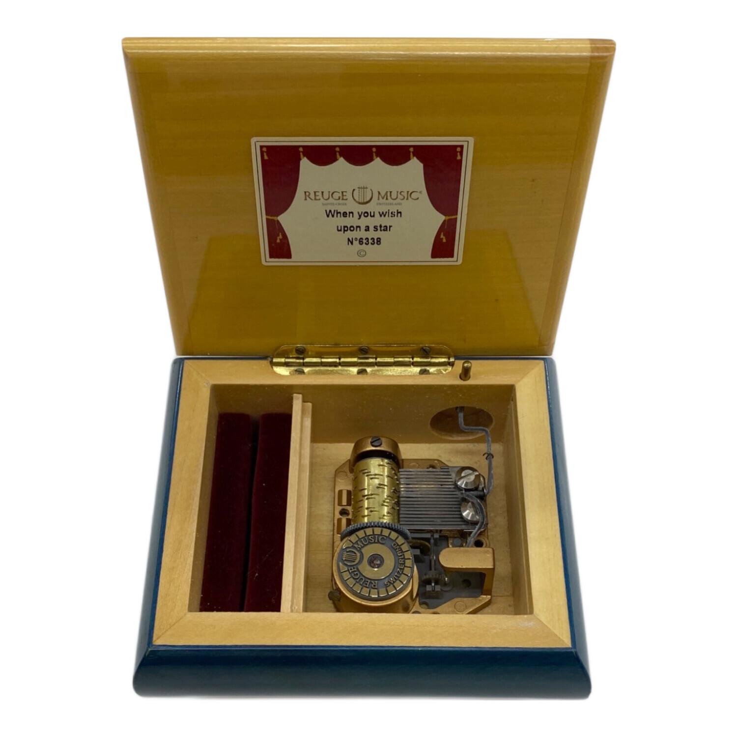 REUGE MUSIC (リュージュミュージック) オルゴール When You Wish upon