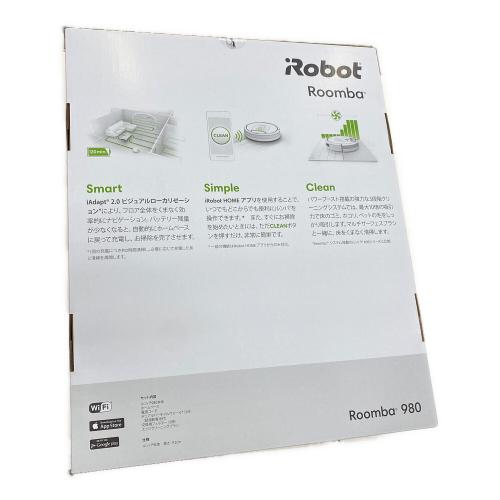iRobot (アイロボット) ロボットクリーナー Roomba980 程度S(未使用品) 純正バッテリー 未使用品
