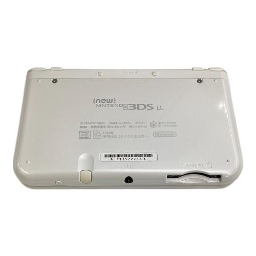 New NINTENDO 3DS LL パールホワイト RED-001 純正ACアダプター セット