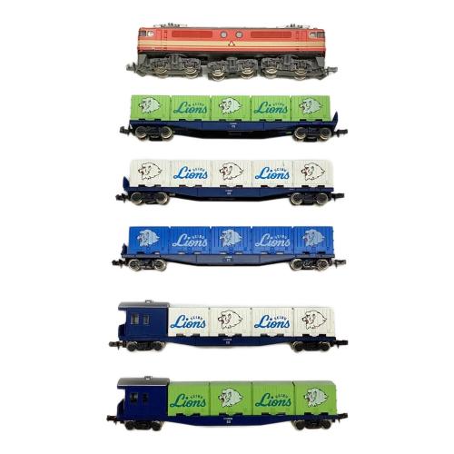 西武ライオンズ 貨物車 レオコンテナー  6両セット