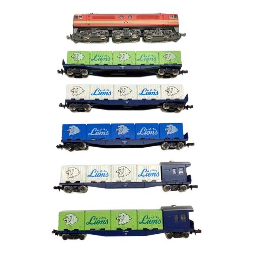 西武ライオンズ 貨物車 レオコンテナー  6両セット