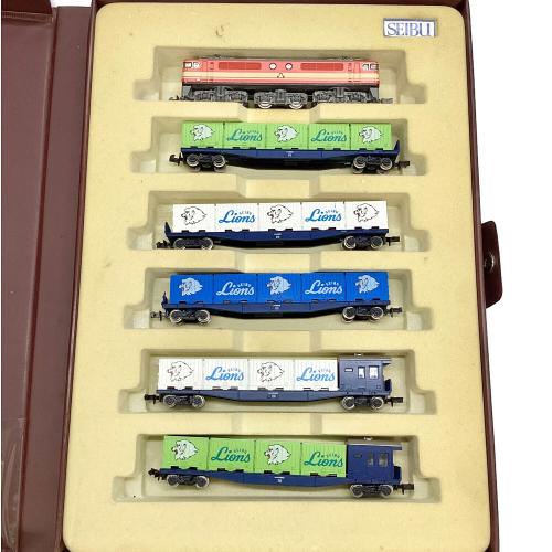 西武ライオンズ 貨物車 レオコンテナー  6両セット