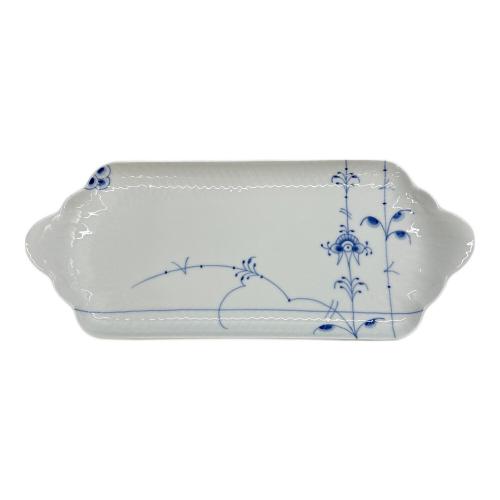 ROYAL COPENHAGEN (ロイヤル・コペンハーゲン) トレー 長辺28.5cm ブルーパルメッテ USED