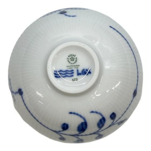 ROYAL COPENHAGEN (ロイヤル・コペンハーゲン) ボウル 12×6cm ブルーフルーテッド・メガ USED